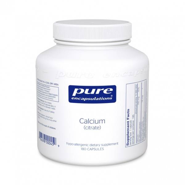 Calcium Citrate (180 capsules)