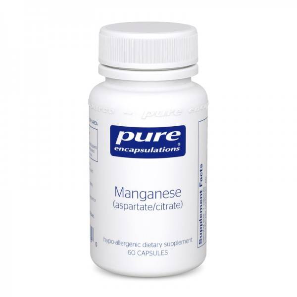 Manganese Supplement, Pure Encapsulations Manganese