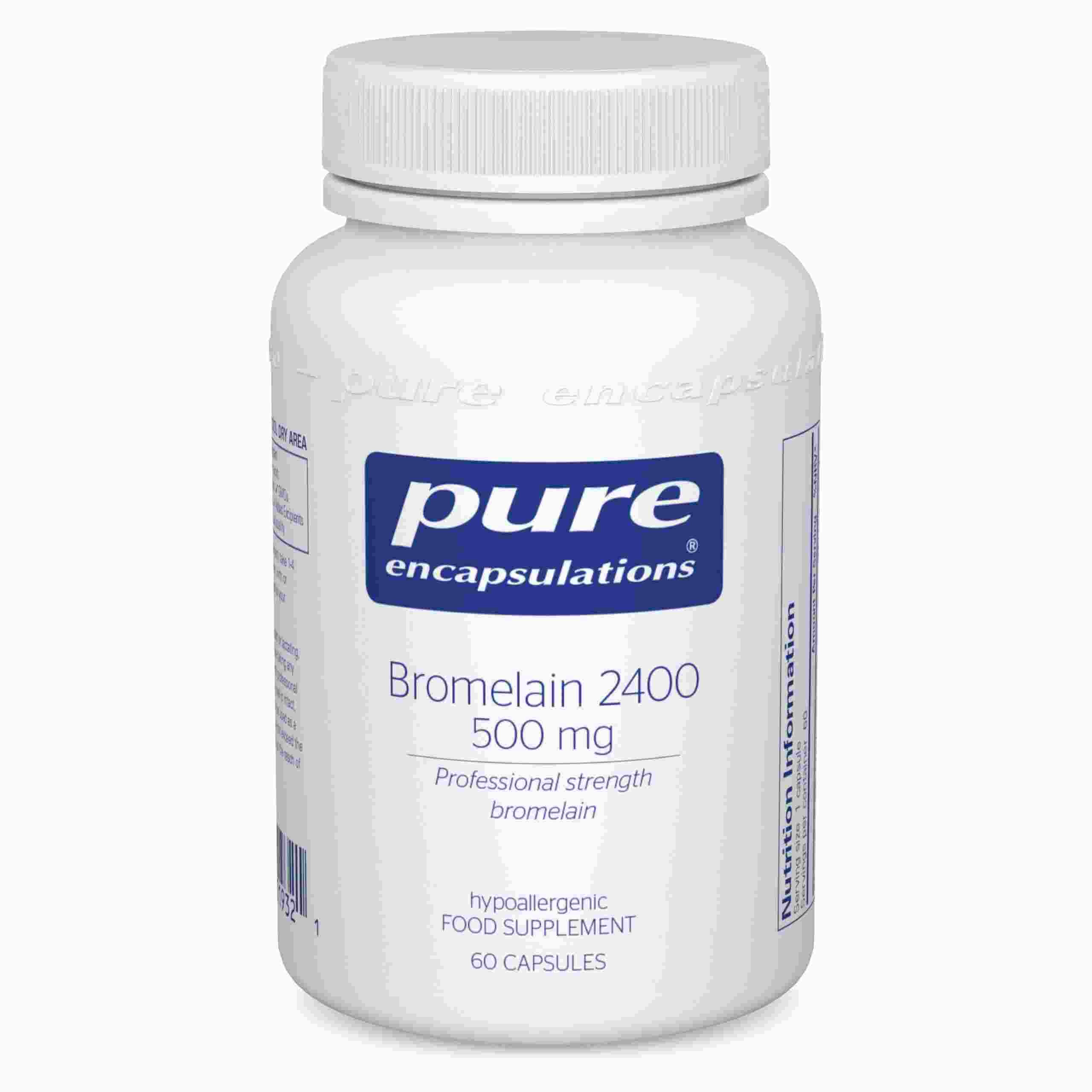 Bromelain 2400 500mg | Pure Encapsulations Bromelain 2400