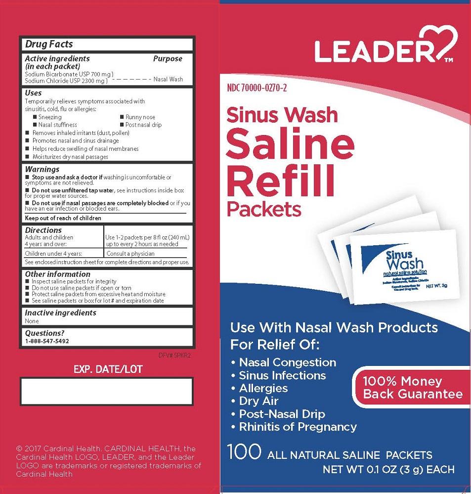 Sinus Wash Saline Refill Packets