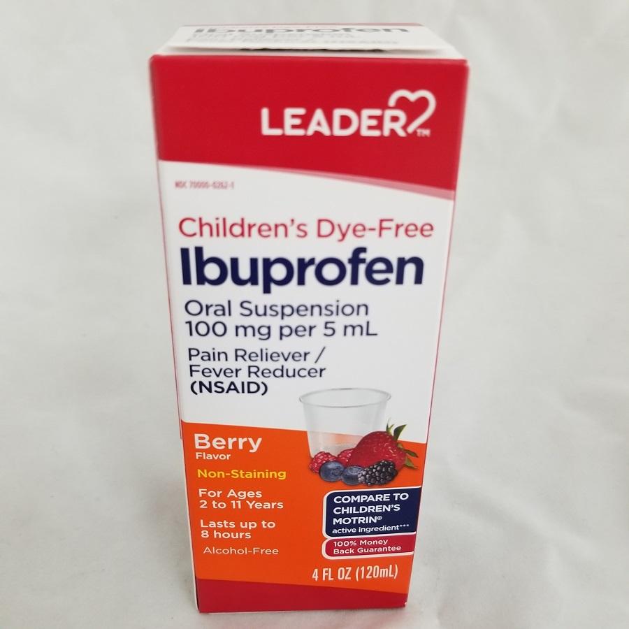 Children’s Ibuprofen Liquid (100mg/5mL) Berry Flavor