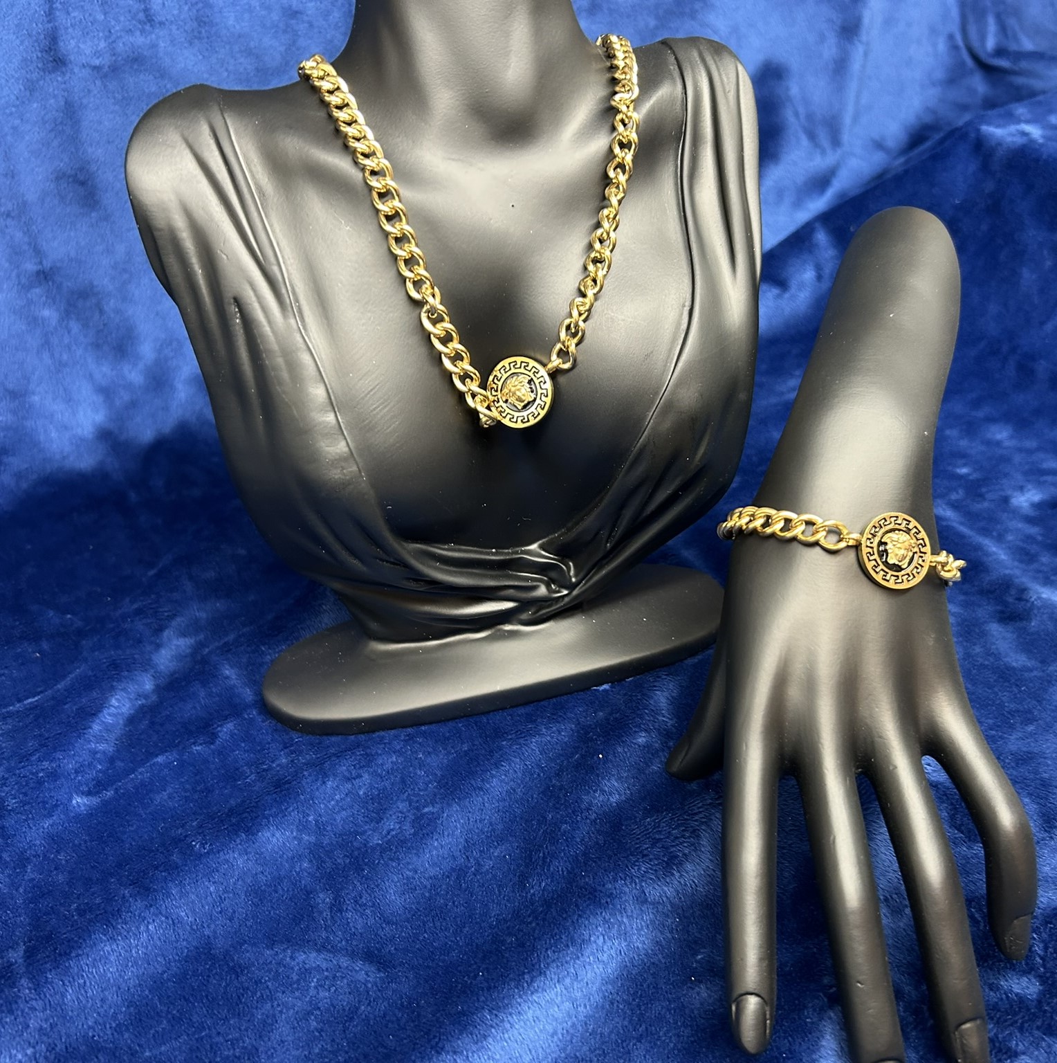 Versace-Inspired 4-piece Jewelry Set