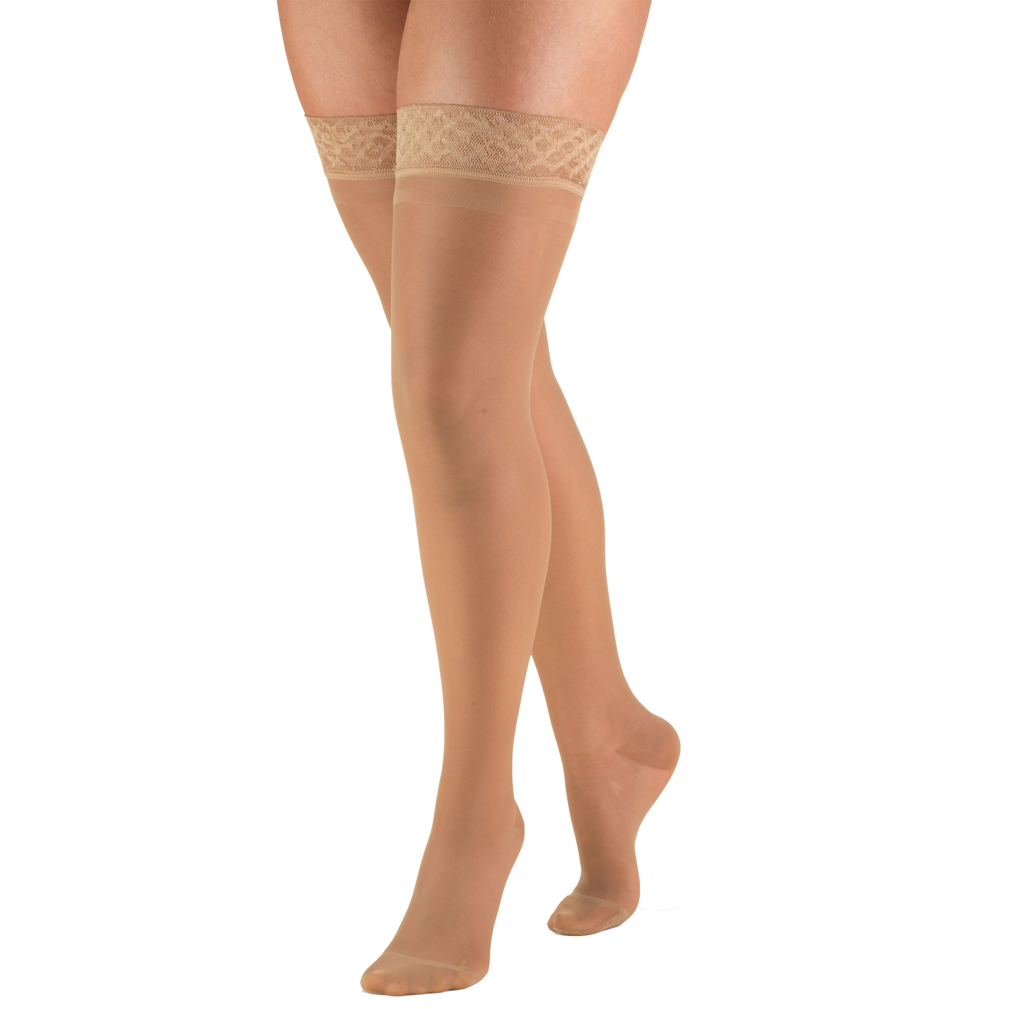 Truform Compression: Ladies’ Sheer Thigh High Hose