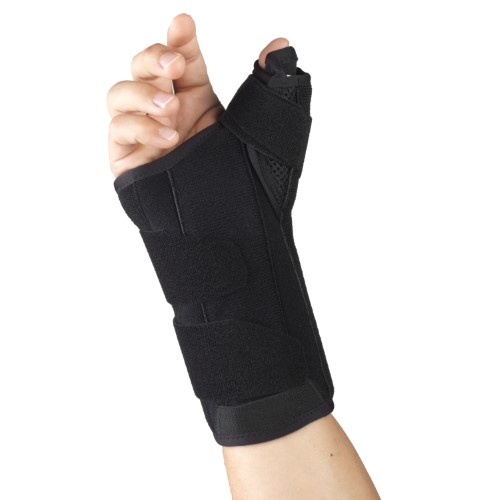 Lightweight Breathable Wrist and Thumb Splint